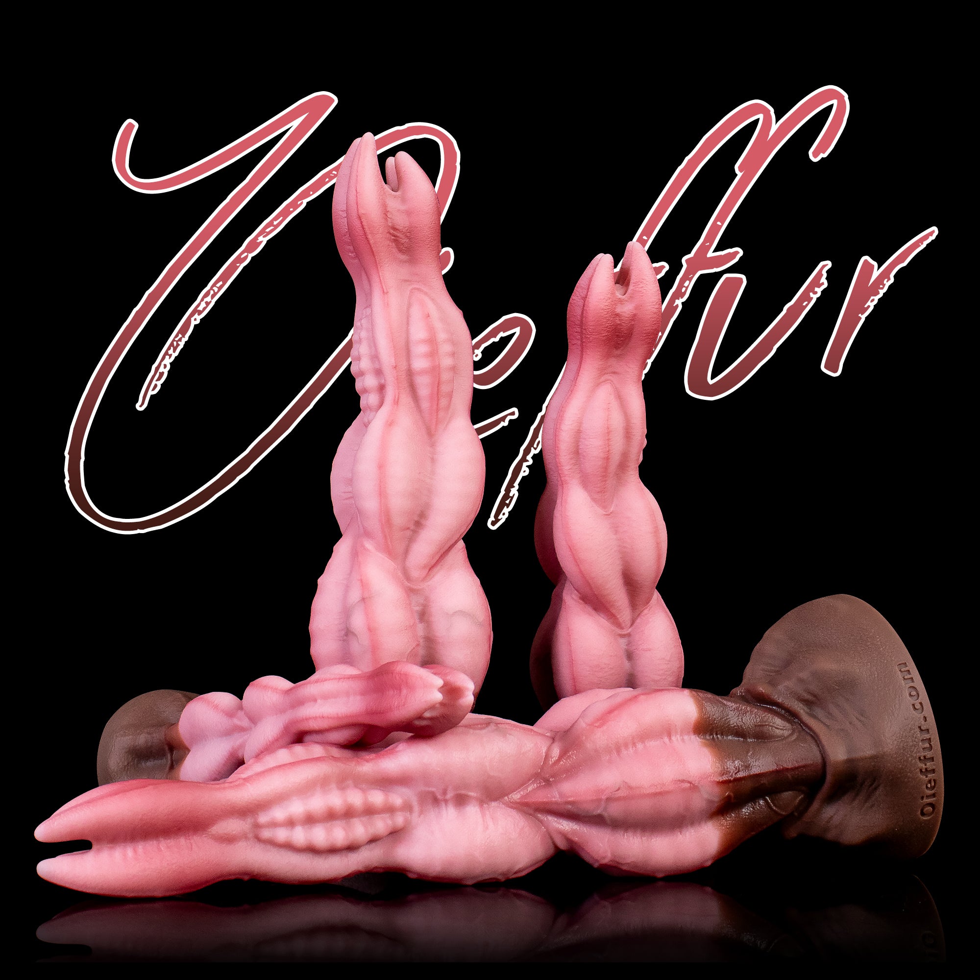 Nagaros—Le Dieu Serpent à Plumes Dildo Fantaisie en Silicone Platine Image secondaire du produit