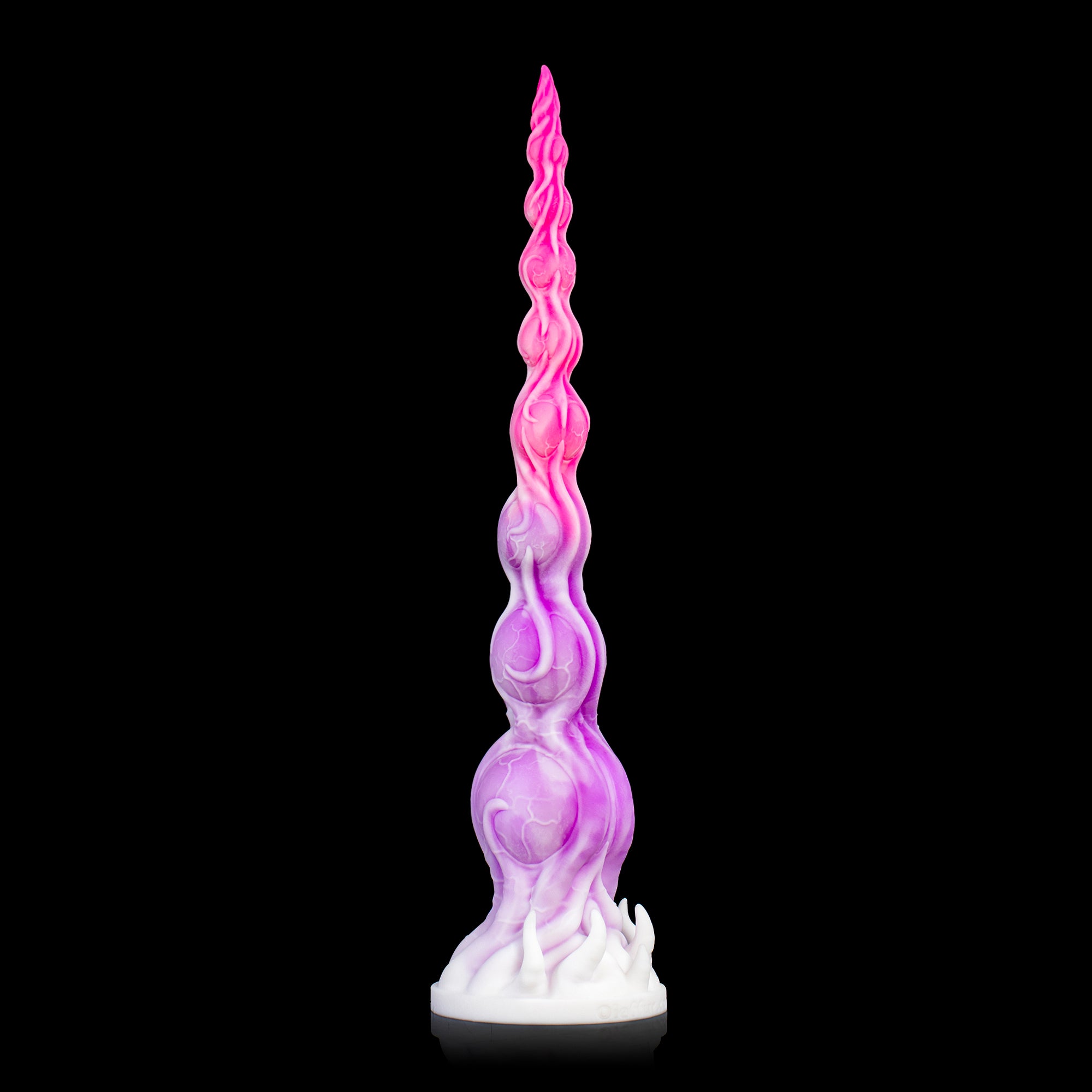 Oieffur Stardust Shuttle alien fantasy dildo with beads and prostate stimulation, featuring textured design and flexible shape. Image principale du produit