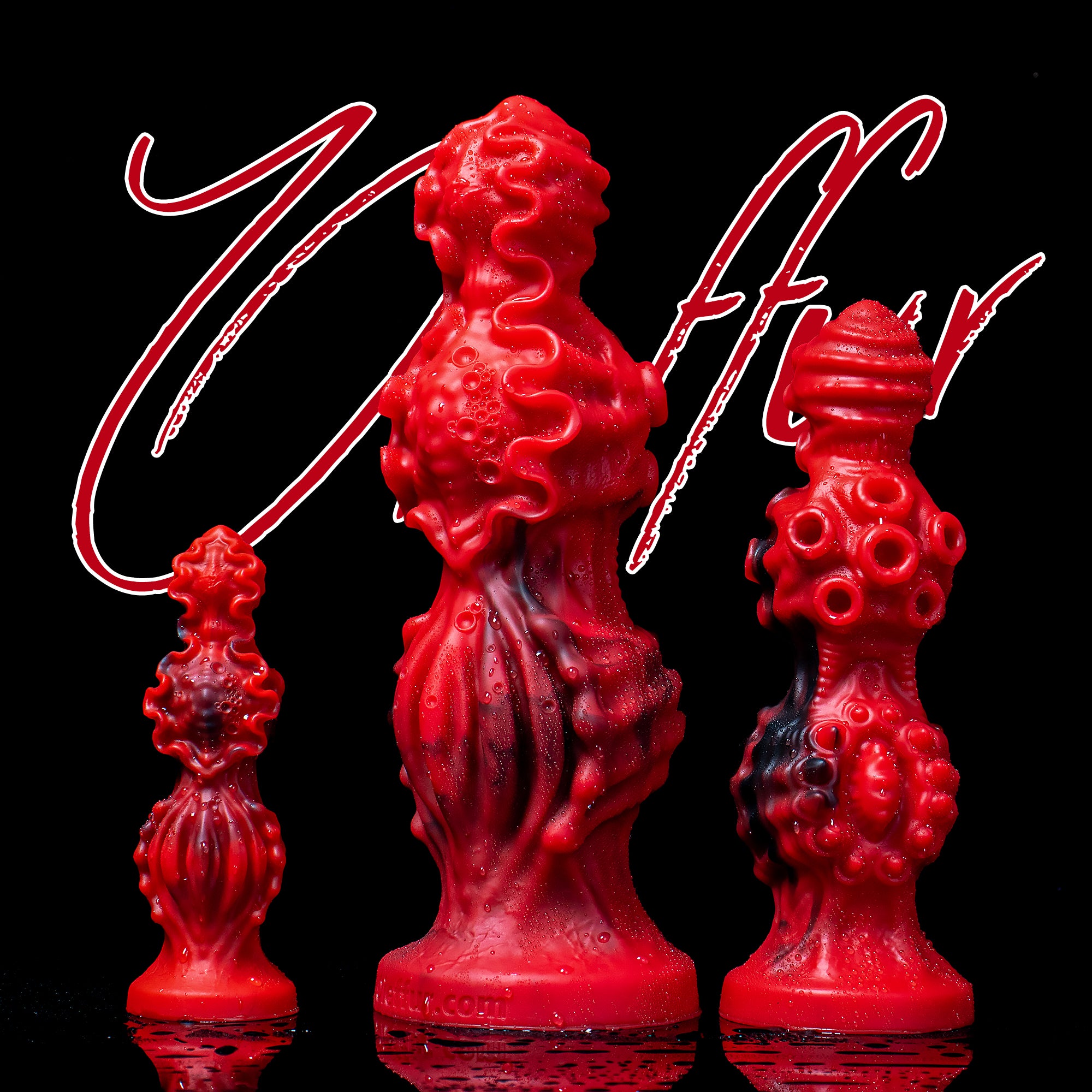 Gode Perlé Abyssal Depths - Silicone de Qualité Médicale Image secondaire du produit
