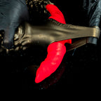 Oieffur Milking Fruit II Anal Plug with soft sleeve and hard core, featuring detailed design and smooth surface for adult use.
