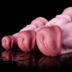 Realistic Horse Spirit Dildo by Oieffur, adult toy with detailed realistic penis design, soft and flexible for adult pleasure use.