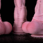 Realistic Horse Spirit Dildo by Oieffur, adult toy with detailed textured penis shape for adult pleasure use.