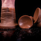 Horse-inspired platinum silicone fantasy dildo by Oieffur, featuring detailed equine design and smooth surface.