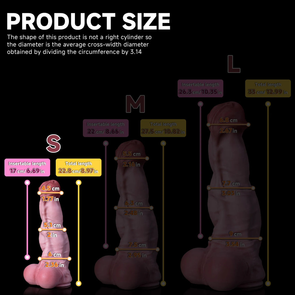 Realistic Horse Spirit Dildo by Oieffur, adult toy with detailed realistic penis design and lifelike texture for adult pleasure.