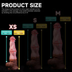 Horse-inspired platinum silicone fantasy dildo by Oieffur, featuring detailed horse features and smooth silicone surface.