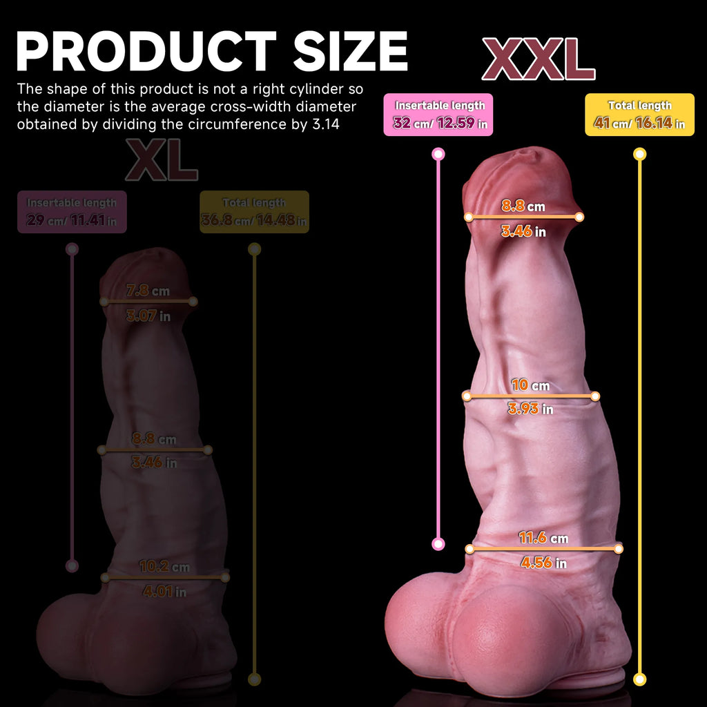 Realistic Horse Spirit Dildo adult toy by Oieffur, featuring detailed, realistic design for adult pleasure.