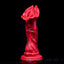 Red Rock Turtle Red Dragon dildo by Oieffur, a high-quality silicone fantasy dildo with detailed turtle and dragon features.
