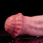 Horse-inspired platinum silicone dildo with detailed features, designed for immersive fantasy pleasure by Oieffur.